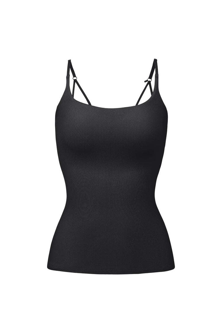 ZD Bound Black Longline Top — 3