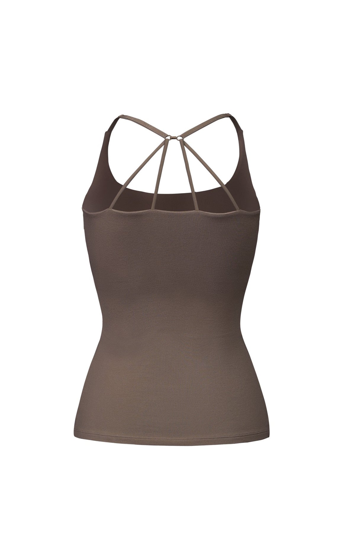 ZD Outline Brown Longline Top — 2
