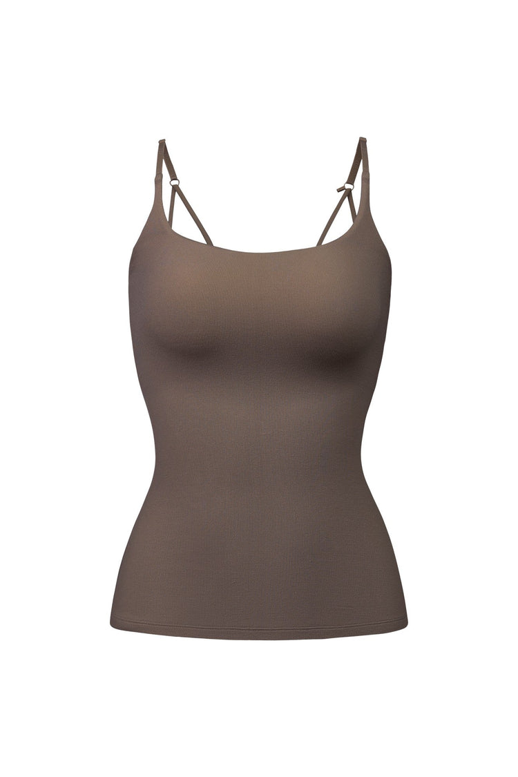 ZD Outline Brown Longline Top — 3