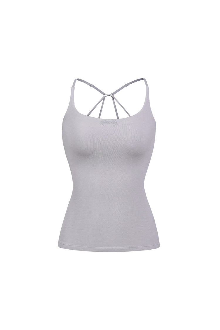 ZD Mist Grey Longline Top — 2