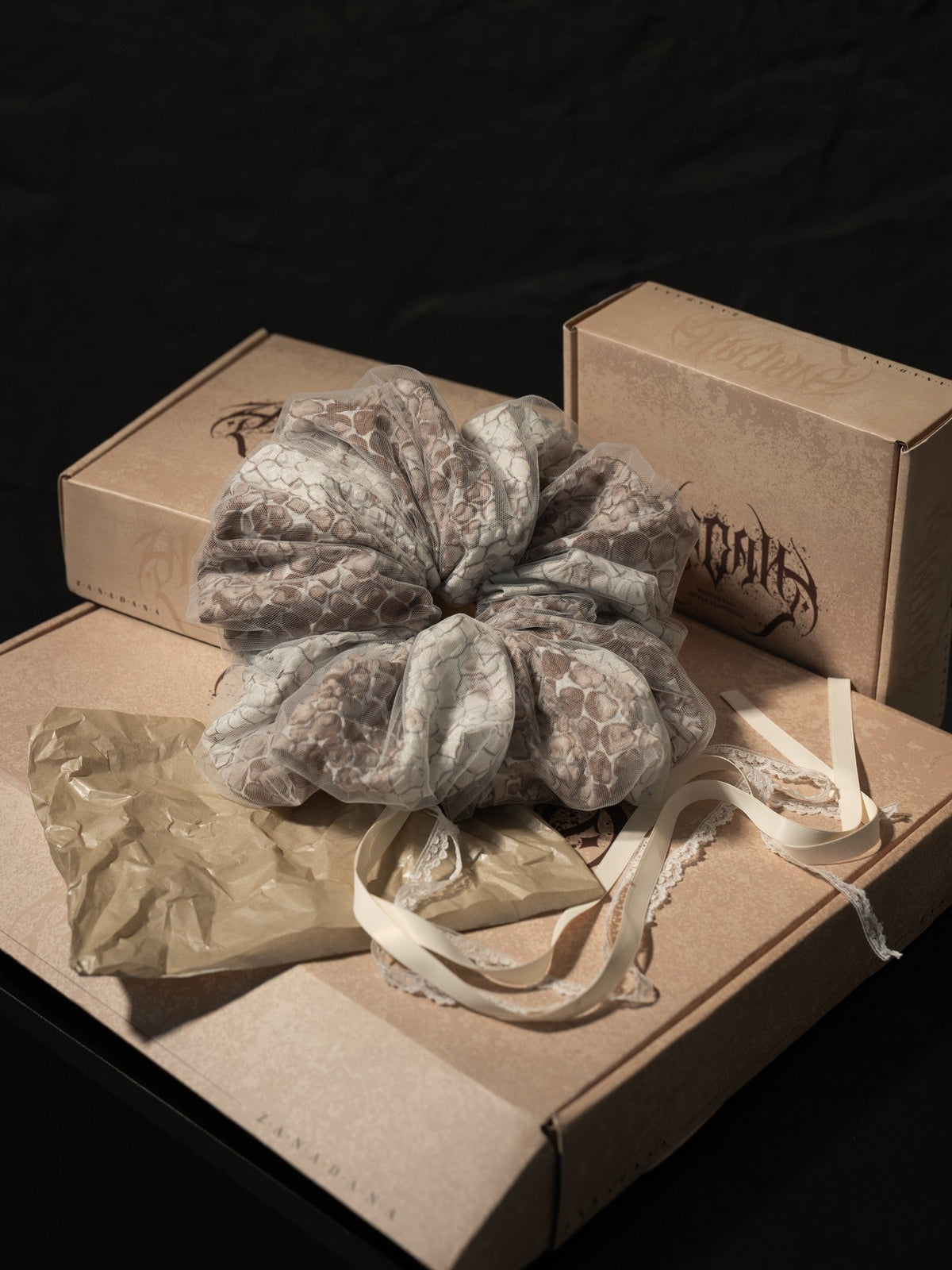 ZD Viper Stone Scrunchie — 2