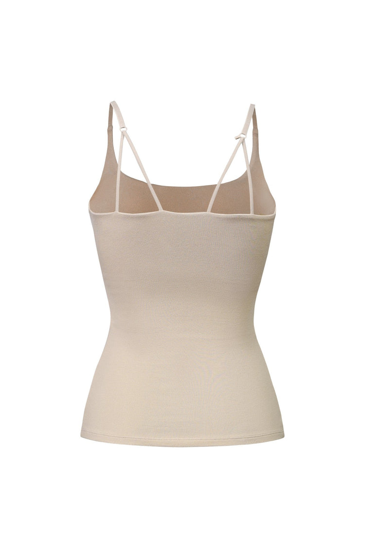ZD Bone Beige Longline Top — 1
