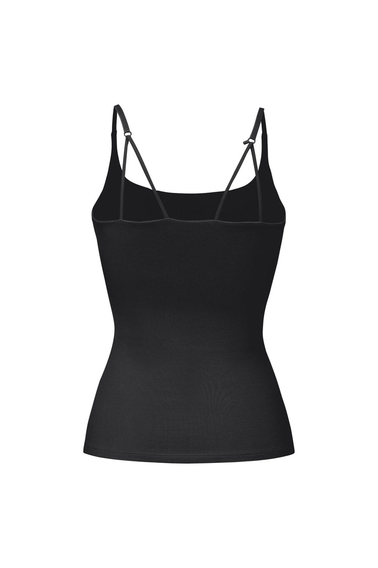 ZD Bound Black Longline Top — 1